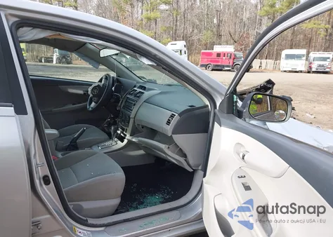 2012 Toyota Corolla Le z USA, uszkodzony, nr VIN 2T1BU4EEXCC851077